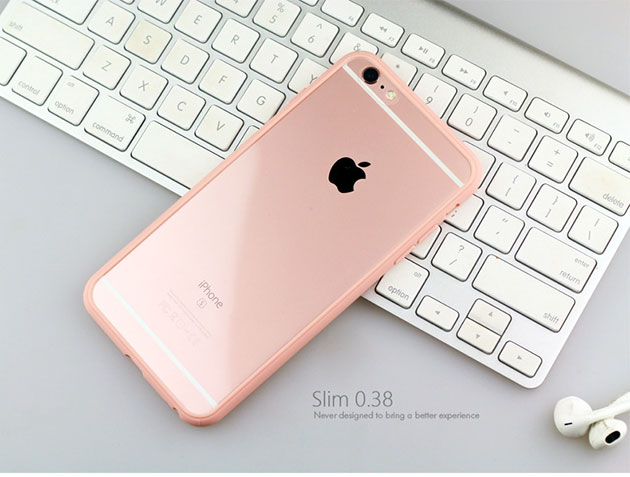iPhone 6/6s เคสบางแท้ 0.38 Slim 168001 สีชมพู
